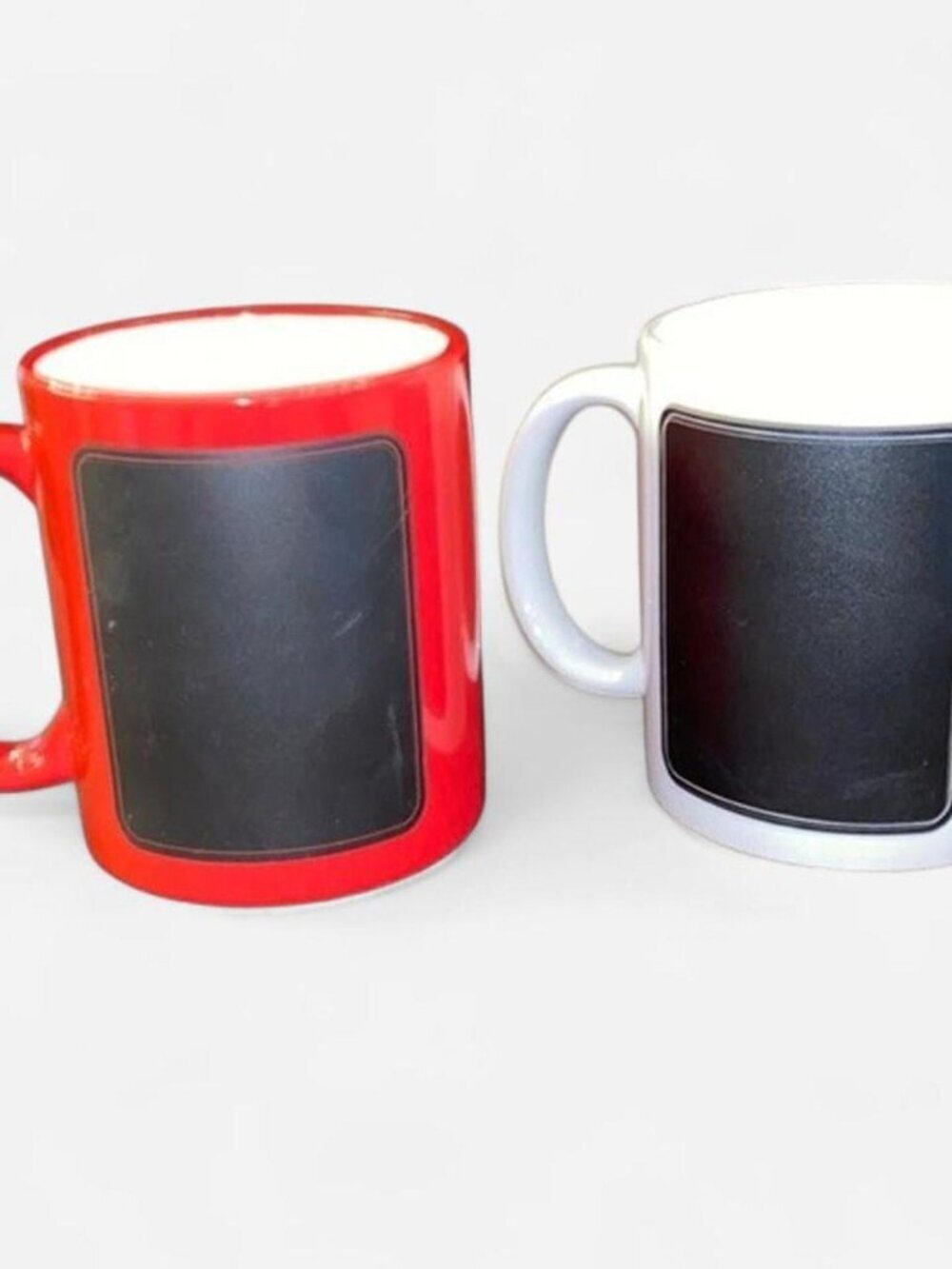 NEW (2) Chalkboard Mugs - Set of 2